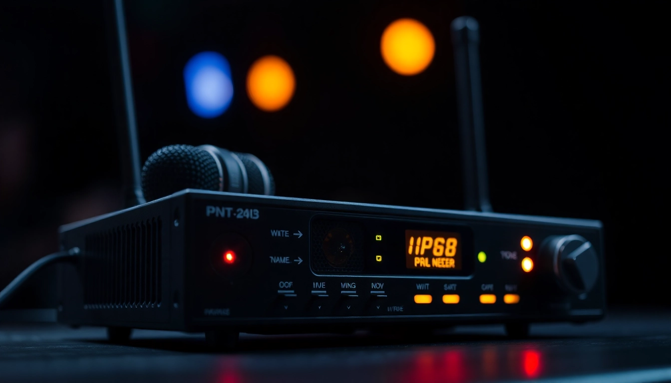High-resolution image of the PG88 wireless microphone receiver with LED signals, showcasing its advanced features for live performances.
