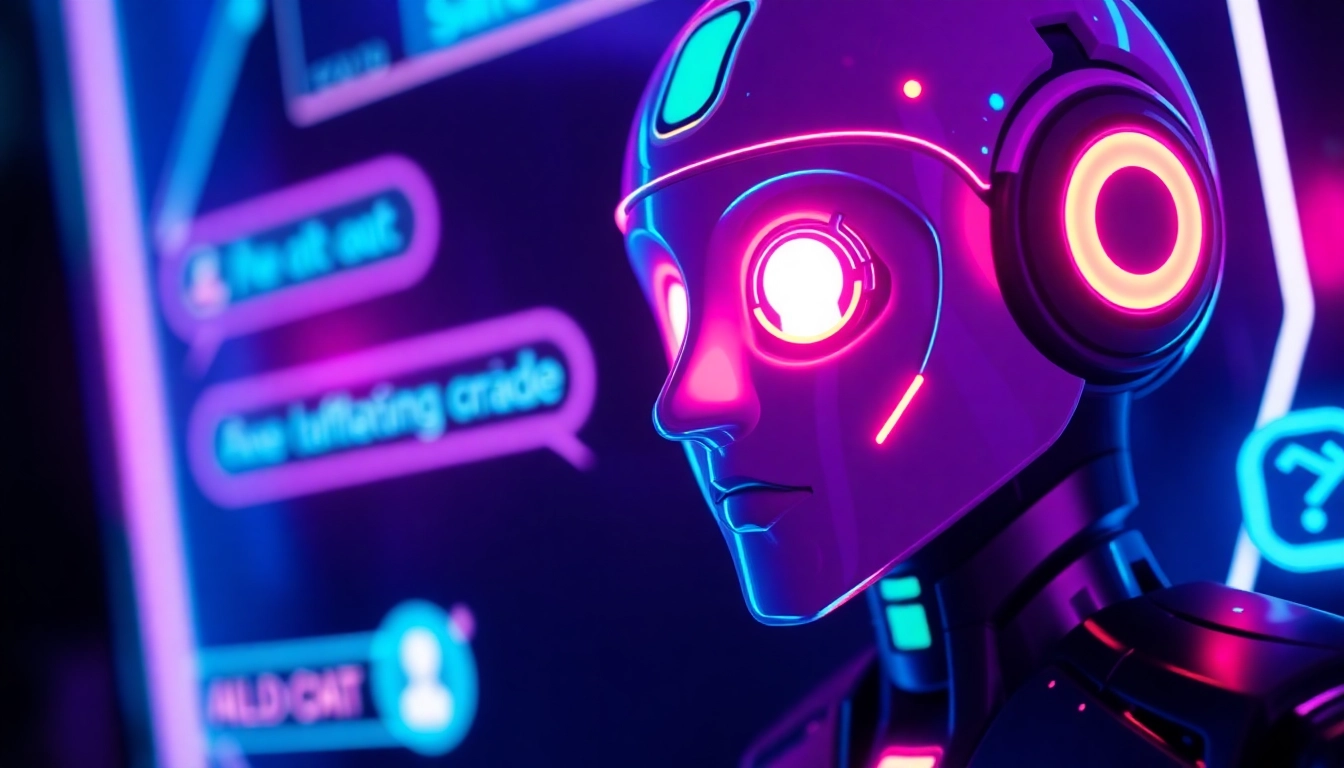 Dynamic scene of a NSFW AI chat session on a sleek screen, showcasing AI conversation in a provocative, engaging manner that highlights unfiltered AI interactions and digital intimacy.